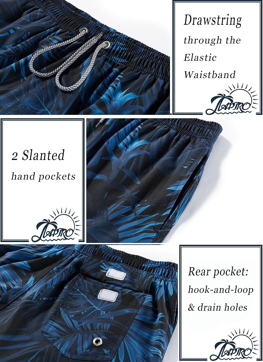 Men's Quick-Dry Swim Shorts - Image 4