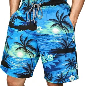 Hawaiian Quick Dry Swim Shorts