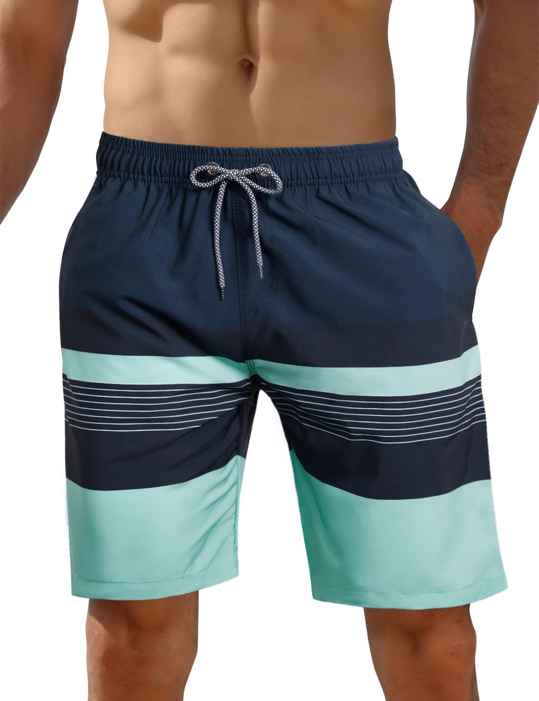Men's 3D Print Swim Shorts