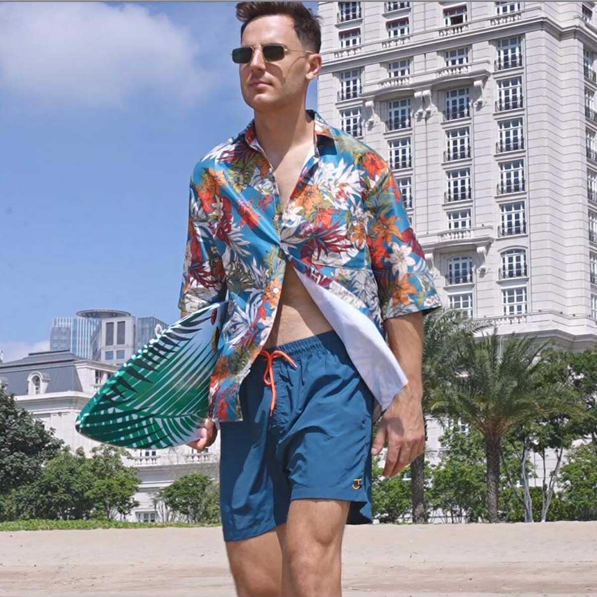 Mens Quick Dry Swim Shorts - Image 3