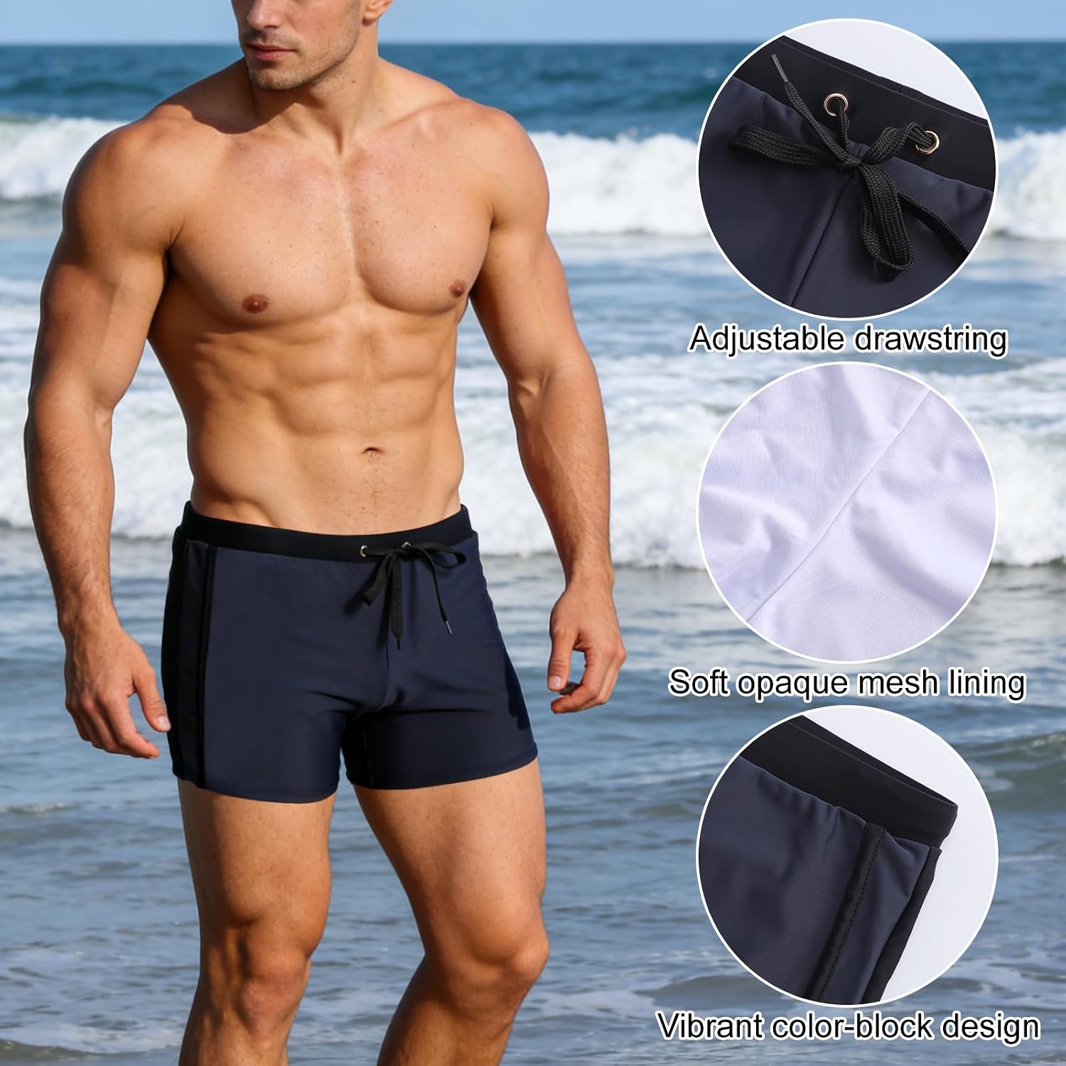 Lightweight Quick-Dry Swim Shorts - Image 4