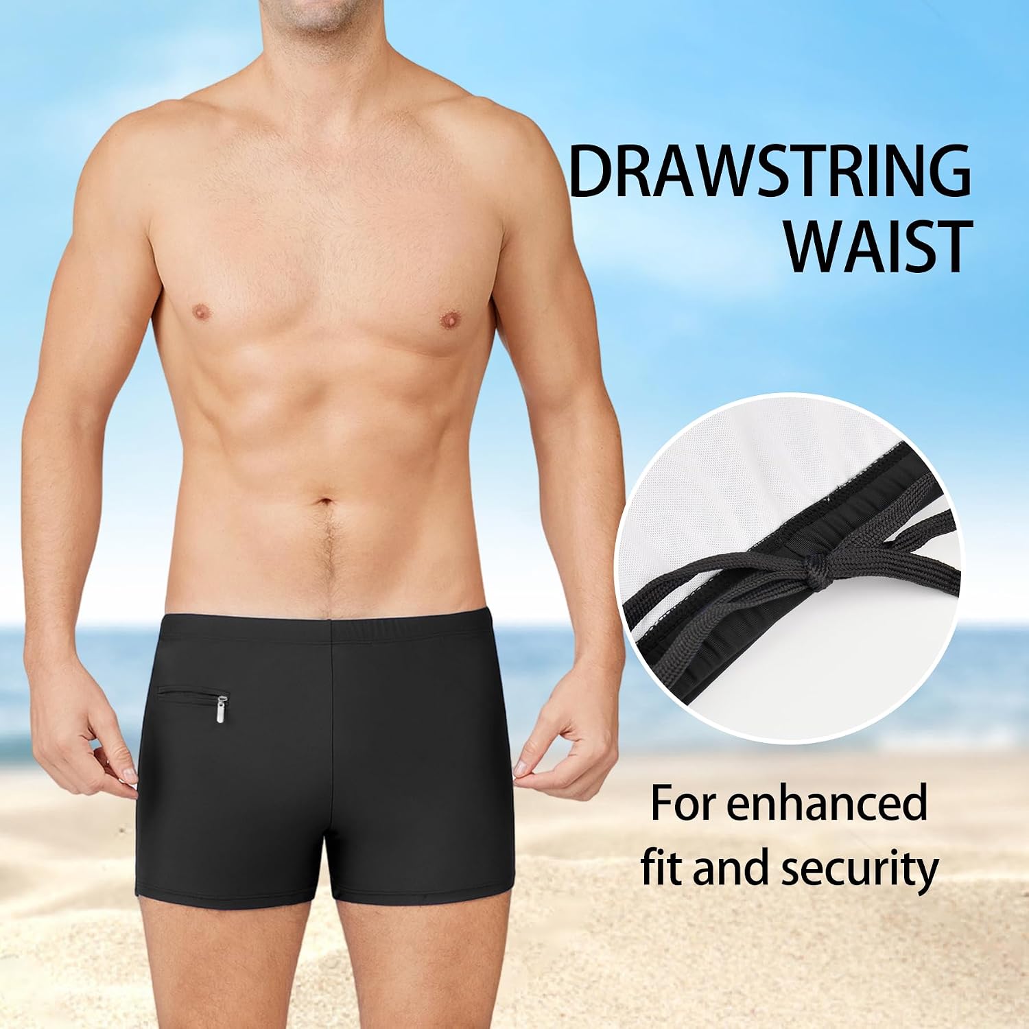 Quick Dry Swim Trunks - Image 2